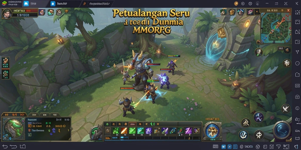 Gameplay HEBAT303 yang mengasyikkan dan penuh petualangan di dunia MMORPG.
