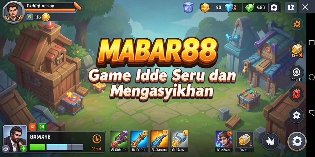 Screenshot MABAR88 menunjukkan gameplay Idle yang menarik dan intuitif.