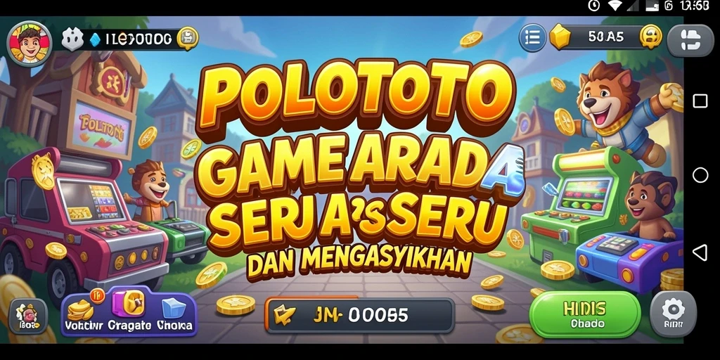 Tampilan menarik dari gameplay POLOTOTO yang seru.
