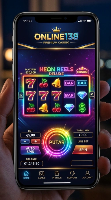 Halaman unduh aplikasi terbaru di onine138.